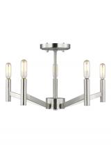 Visual Comfort & Co. Studio Collection 7724305-962 - Five Light Semi-Flush Mount