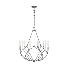 Visual Comfort & Co. Studio Collection CC11212WGV - Medium Chandelier