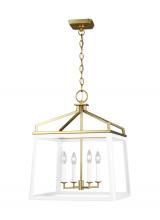 Visual Comfort & Co. Studio Collection CC1554MWTBBS - Large Lantern