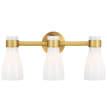 Visual Comfort & Co. Studio Collection AEV1003BBSMG - Moritz Three Light Vanity