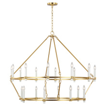 Visual Comfort & Co. Studio Collection CC14420BBS - Marston 2 Tier Large Chandelier