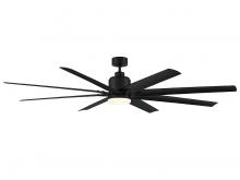 Savoy House Meridian M2025MBK - 72" LED Outdoor Ceiling Fan in Matte Black