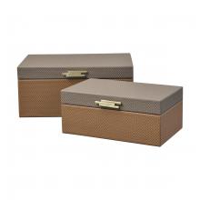 ELK Home S0057-11217/S2 - Connor Box - Set of 2 Brown