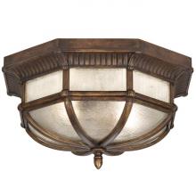 Fine Art Handcrafted Lighting 845282ST - Holland Park 16" Outdoor Flush Mount